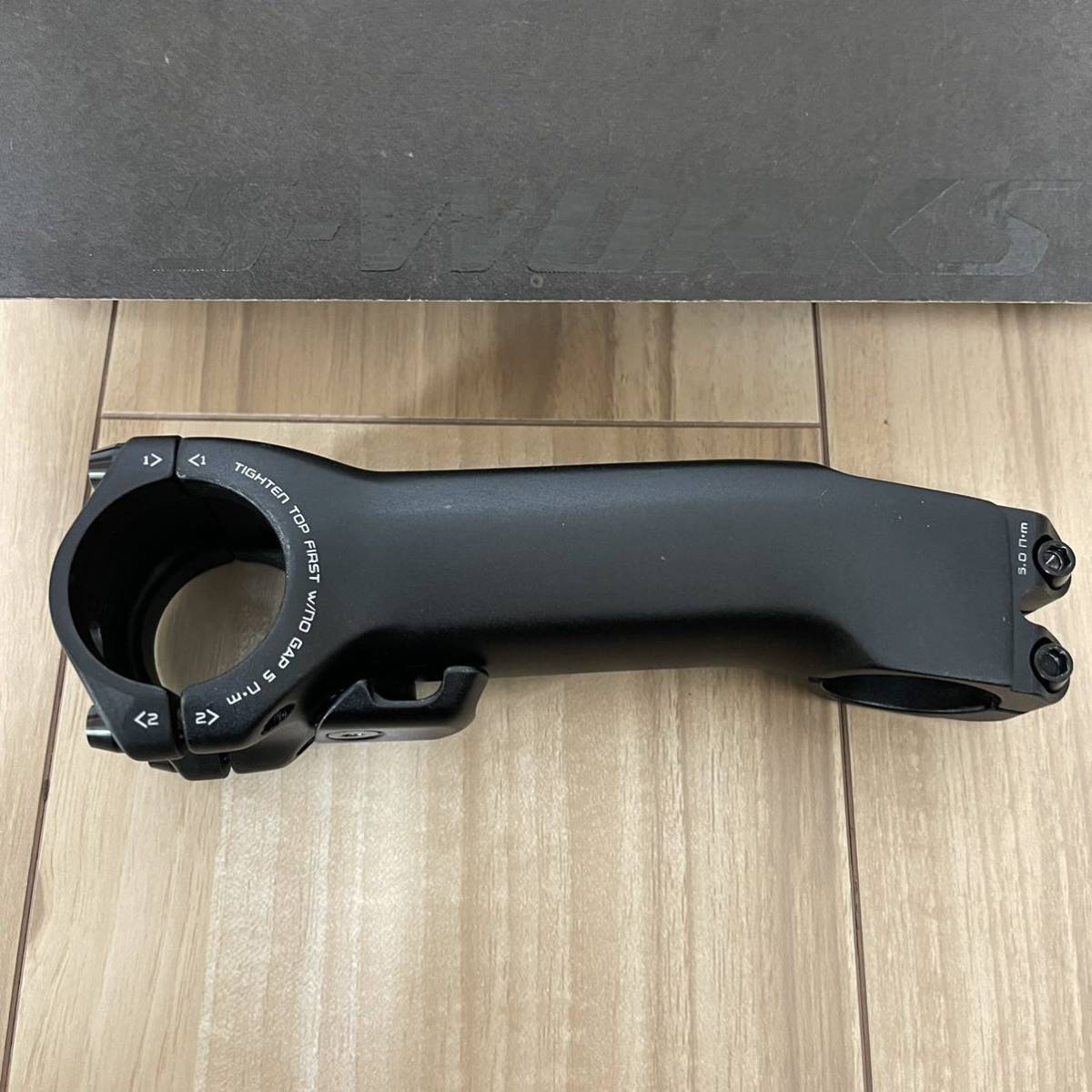 SL7 12° 120mm ブラックチタンボルト交換済 ステム SL7 12° 120mm ブラックチタンボルト交換済 ステム