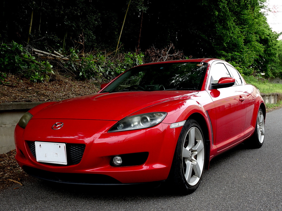  real running 65950km!RX-8! type S!6 speed manual mission! Velo City red mica! smart key! xenon head light!ETC!