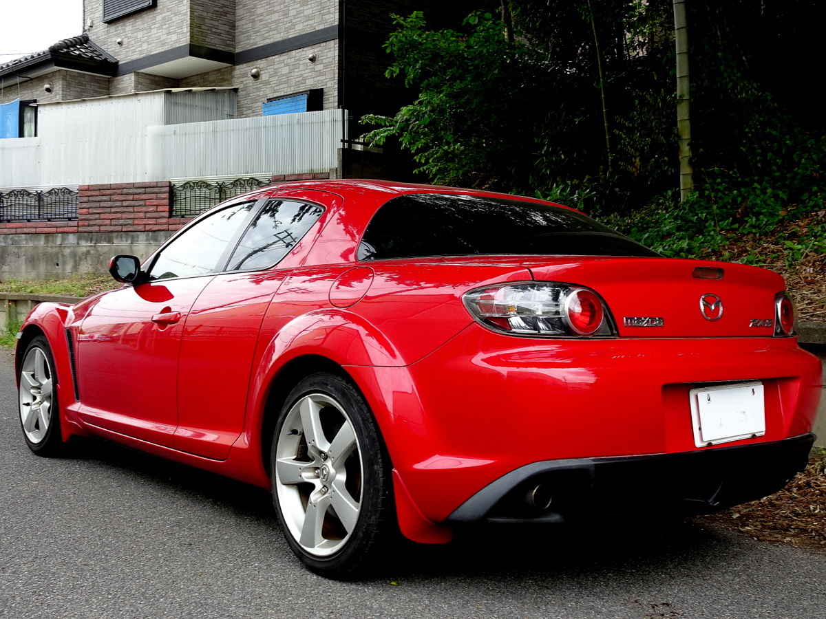  real running 65950km!RX-8! type S!6 speed manual mission! Velo City red mica! smart key! xenon head light!ETC!