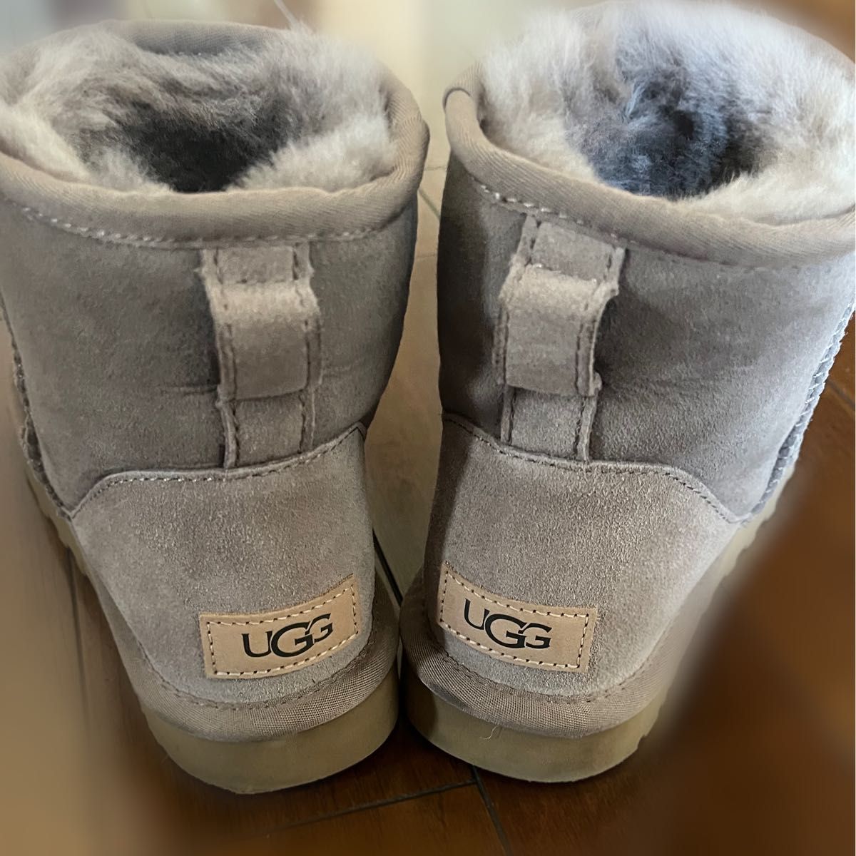 UGG US6 ブラックスパンコール クラシックショート 未使用 正規品