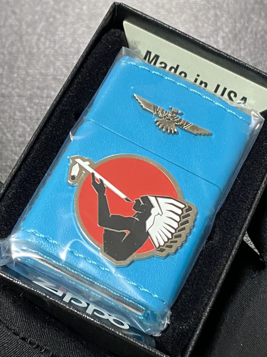 zippo アメリカンスピリット 本革 立体メタル 限定品 希少モデル 2018