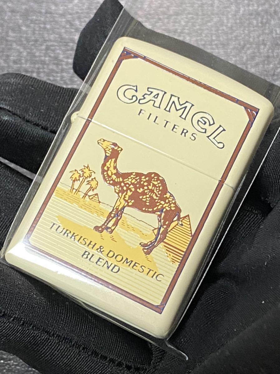 zippo キャメル 限定品 希少モデル ヴィンテージ 1997年製 ② CAMEL FILTERS シルバーインナー 1998年製 専用ケース 保証書付き