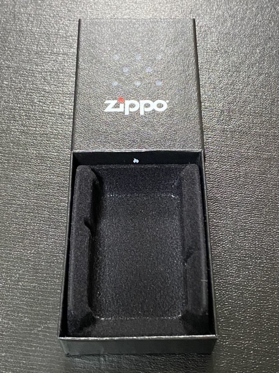 zippo 遺伝子 前面加工 ネイビー 希少モデル 2015年製 シルバーインナー 2015年製 ケース 保証書付き_画像10