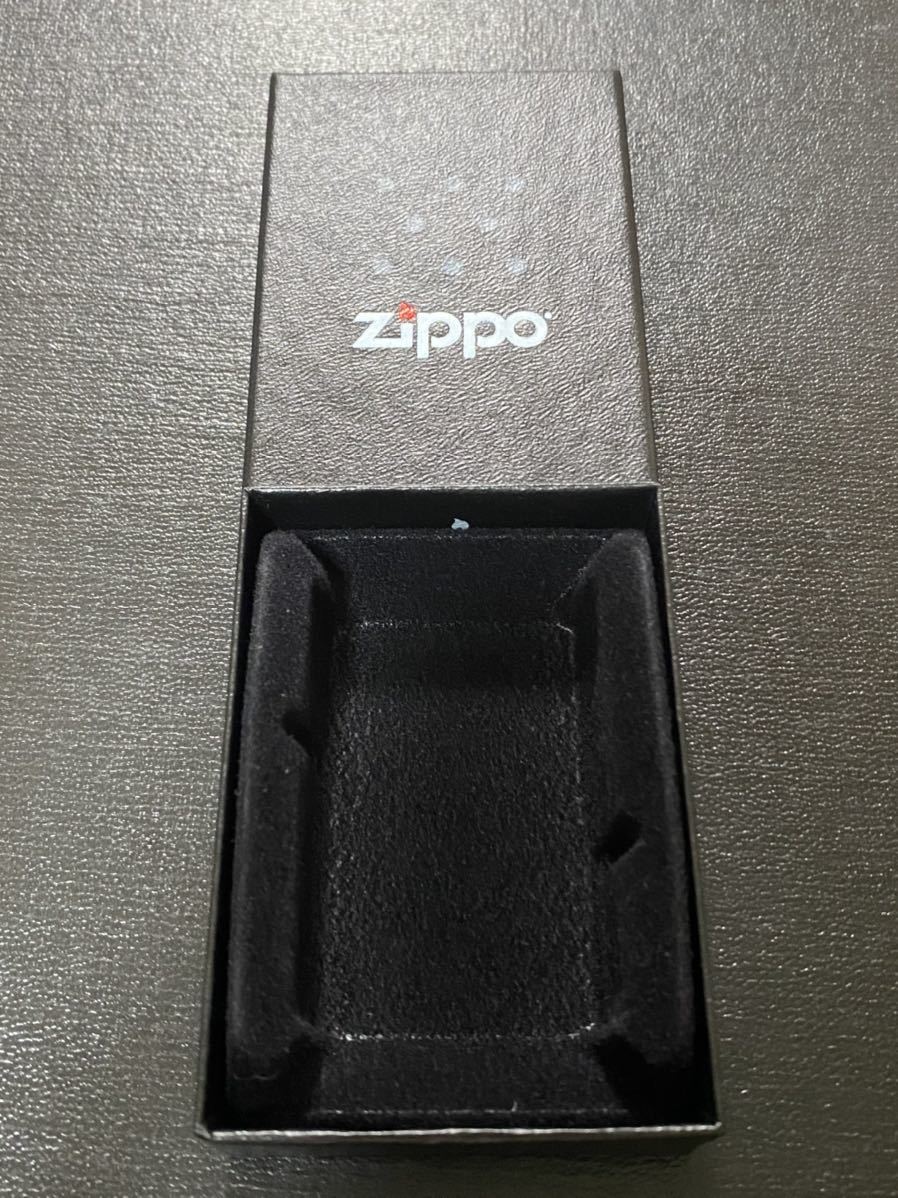 zippo ゴールド プロペラ ブルー 希少モデル 2016年製 シルバーインナー 2016年製 ケース 保証書付き_画像10