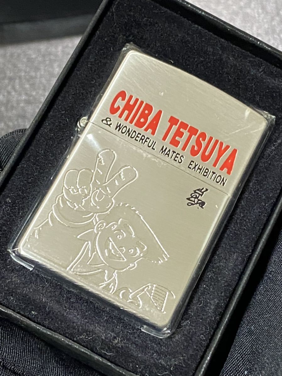 zippo あしたのジョー シルバー 希少モデル ヴィンテージ 1997年製 silver CHIBA TETSUYA シルバーインナー 1997年製 ケース 保証書付き