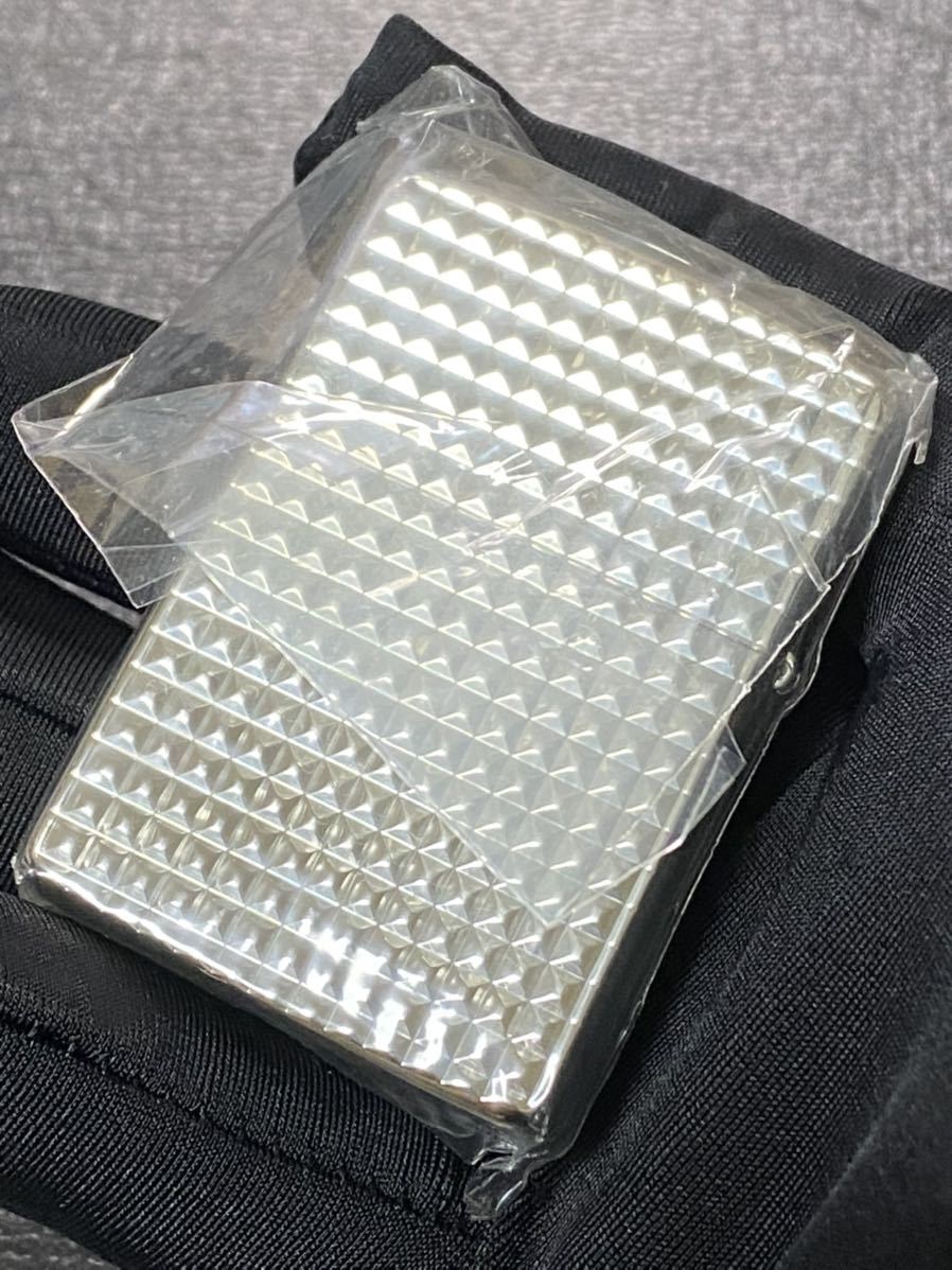 zippo ピース ダイヤカット アーマー 限定品 希少モデル 2007年製 ②