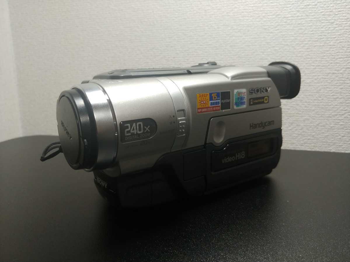 当社の SONY ジャンク CCD-TRV96K ビデオカメラ ソニー 8ミリビデオ