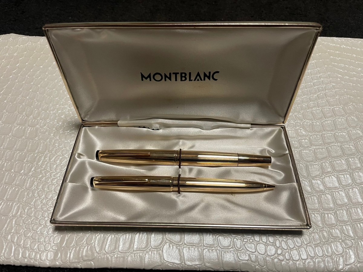 新品未使用 モンブランMont Blanc 82 万年筆 ボールペン セット