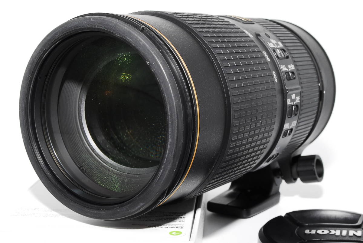 完成品 Nikon 望遠ズームレンズ AF-S NIKKOR 80-400mm f/4.5-5.6G ED