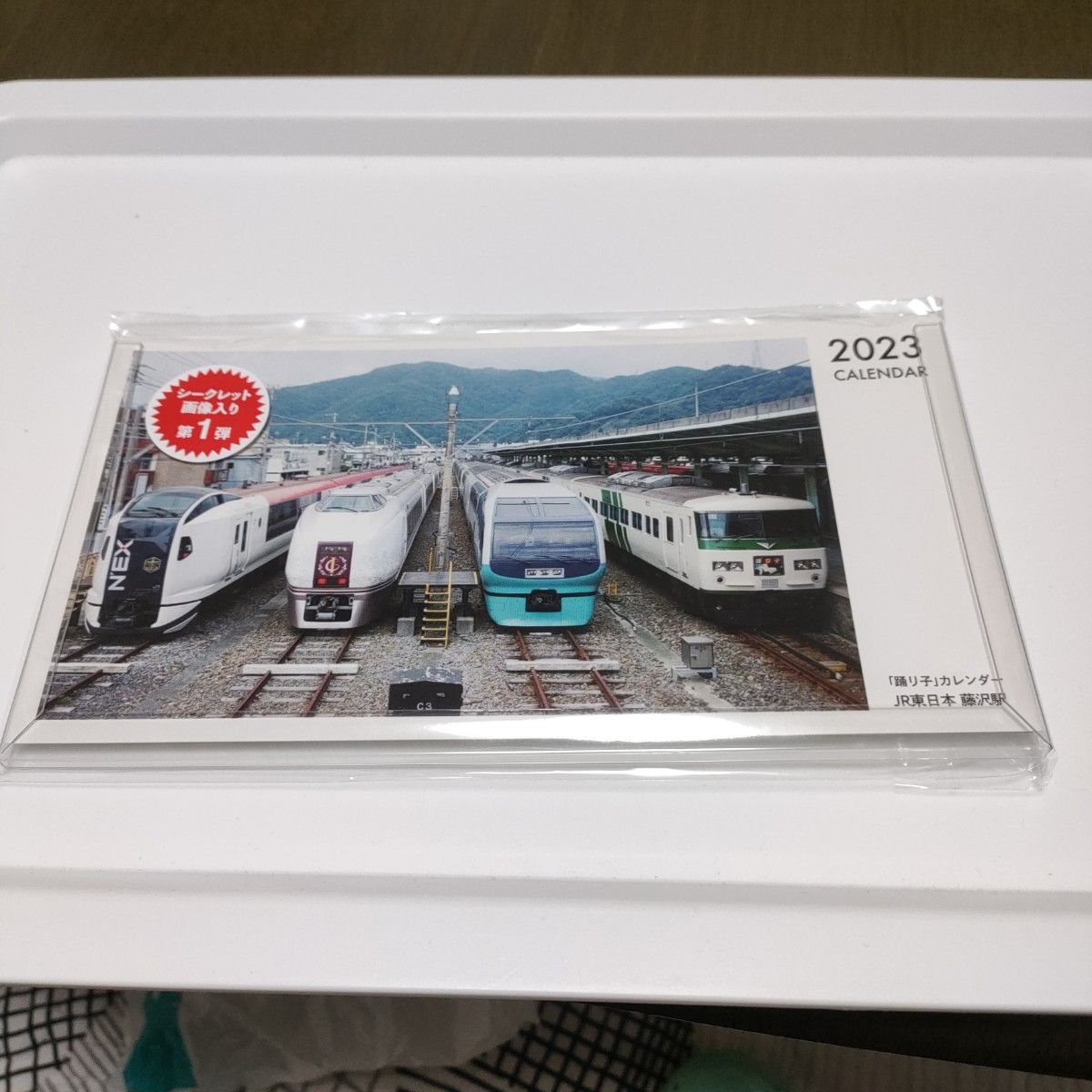 JR東日本 東海道線 185系他 2023年 藤沢駅卓上カレンダー　第一弾 