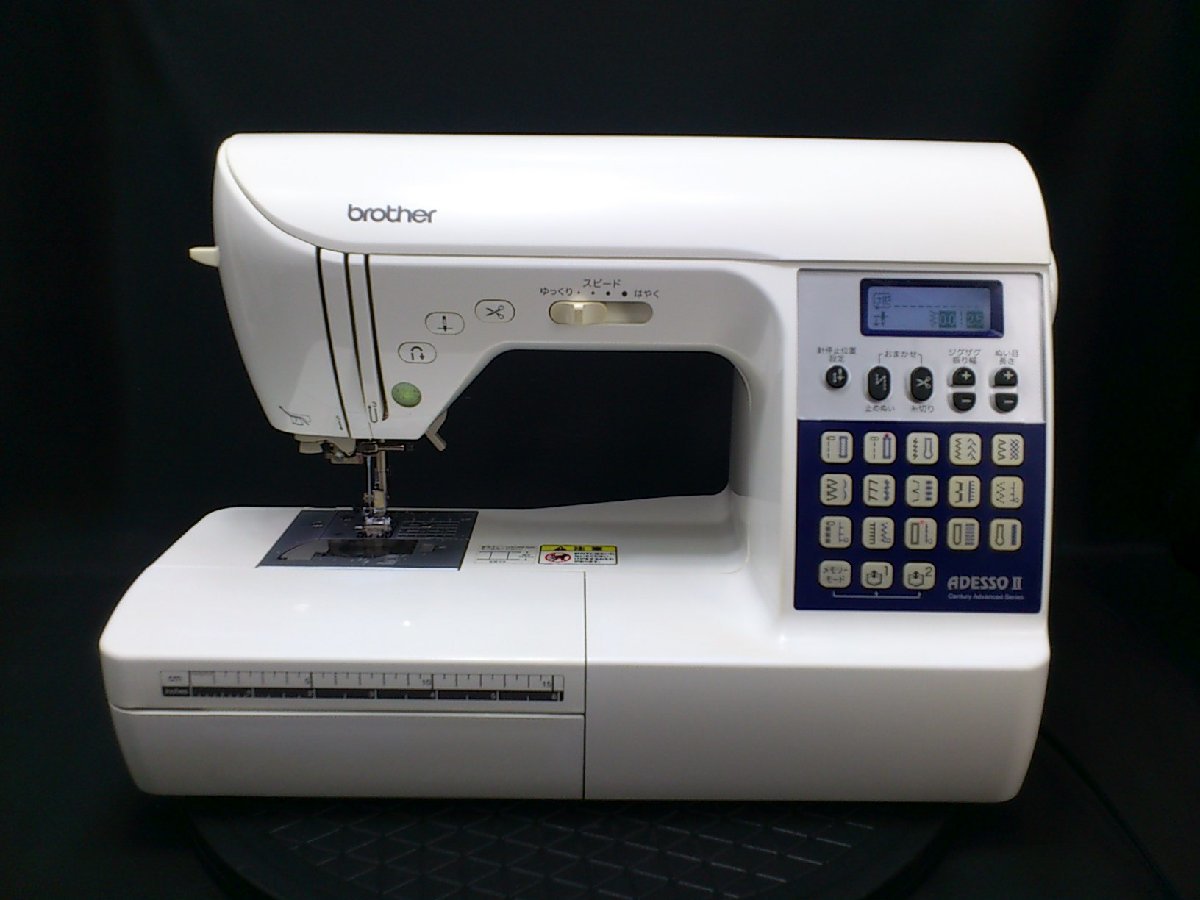 美品! ブラザー コンピューターミシン ADESSO II-