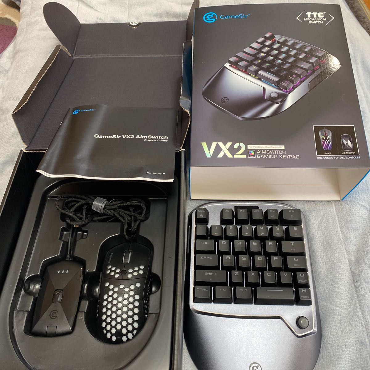 GameSir VX2 AimSwitch Combo (ブラック)ゲーミングキーボード GameSir VX2 AimSwitch Combo (ブラック)ゲーミングキーボード