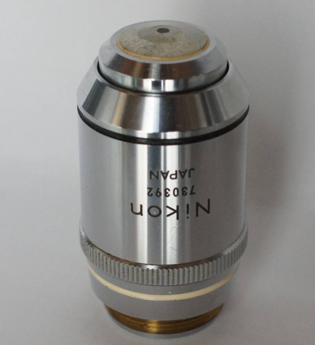 Microscope Japan　品質保証 返品可　Nikon CF Plan Apo 100 oil 油浸　対物レンズ　Optiphot等用　中古　ニコン_画像3