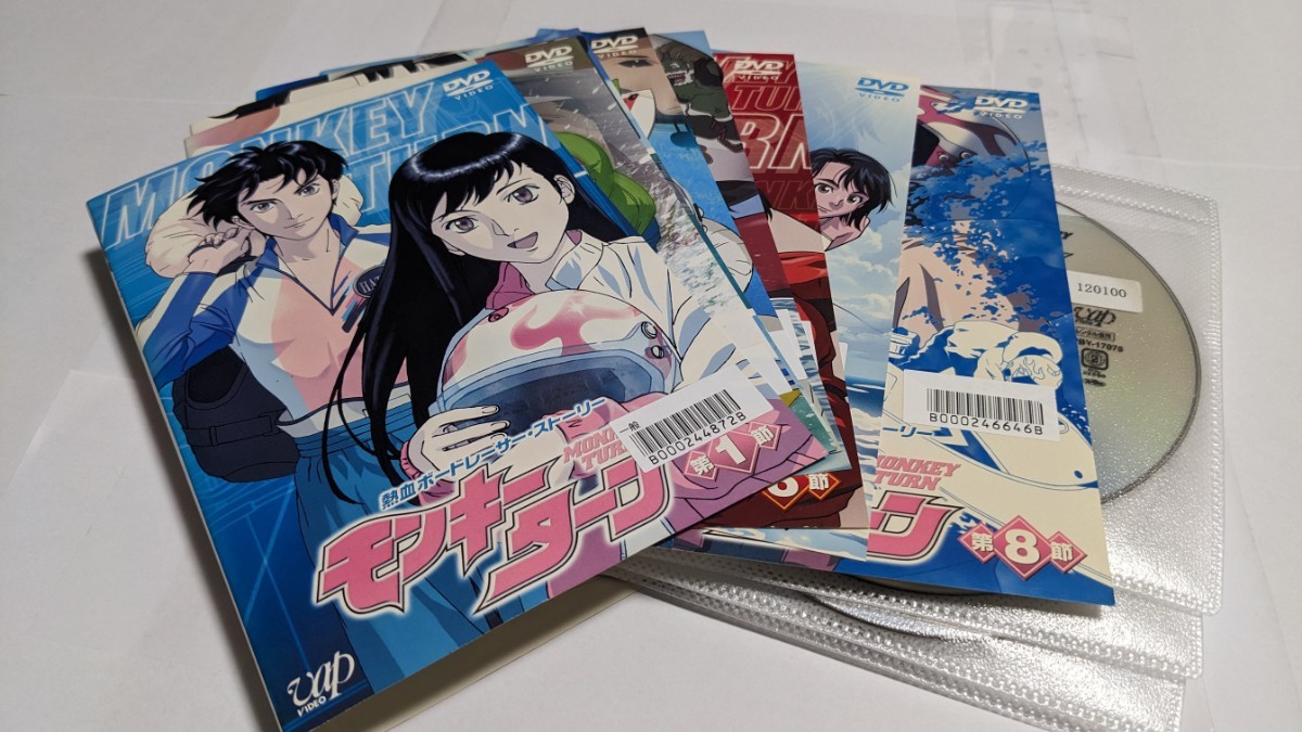 アニメ★川島得愛★野田順子『モンキーターン』レンタル落ちDVD★全巻 アニメ★川島得愛★野田順子『モンキーターン』レンタル落ちDVD★全巻