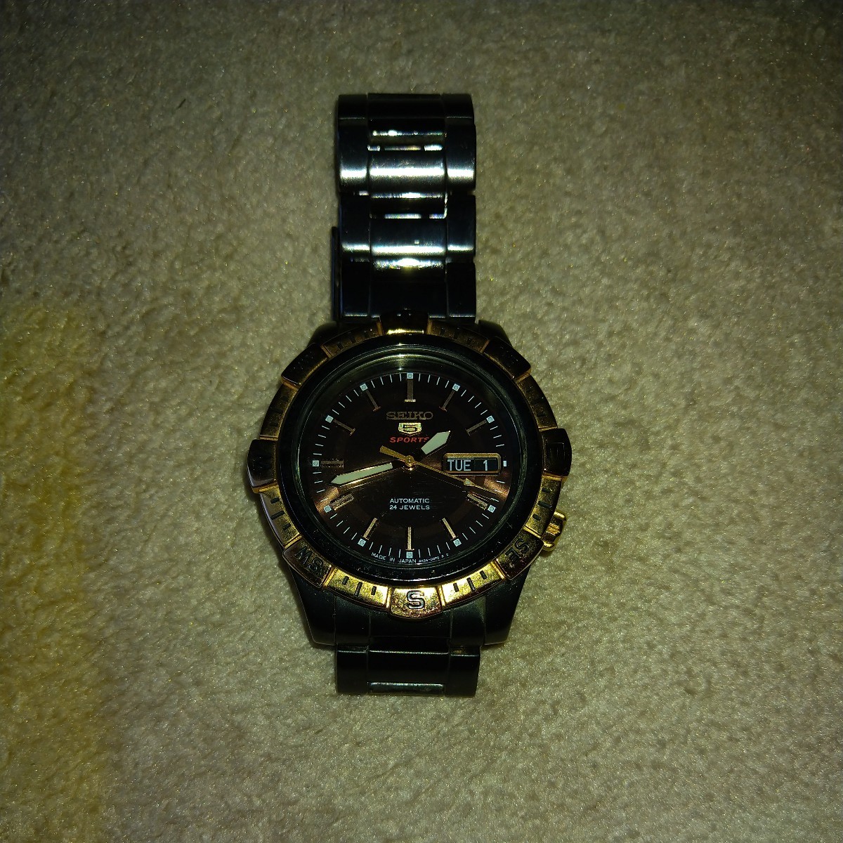 腕時計　限定品　SEIKO セイコー　日本製　自動　24宝石 （断捨離）_画像2