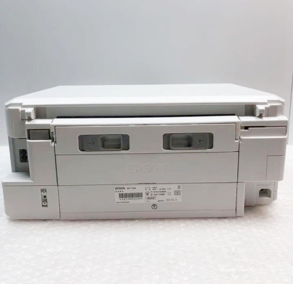EPSON エプソン プリンター 未使用品付属インク欠品EP-713A ホワイト系