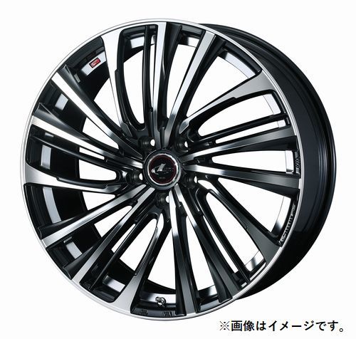 個人宅発送可能 ウエッズ Weds 17X7.0J +47 5穴 PCD100 PBMC ホイール 1本 LEONIS FS レオニス・エフエス (39978)_画像1