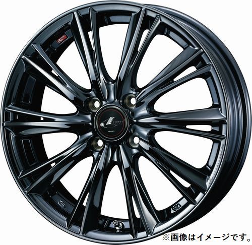 個人宅発送可能 ウエッズ Weds 16X5.0J +45 4穴 PCD100 BMC1 ホイール 1本 LEONIS WX レオニス・ダブルエックス (39263)_画像1