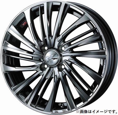 個人宅発送可能 ウエッズ Weds 16X5.0J +45 4穴 PCD100 BMCMC ホイール 1本 LEONIS FS レオニス・エフエス (39963)_画像1