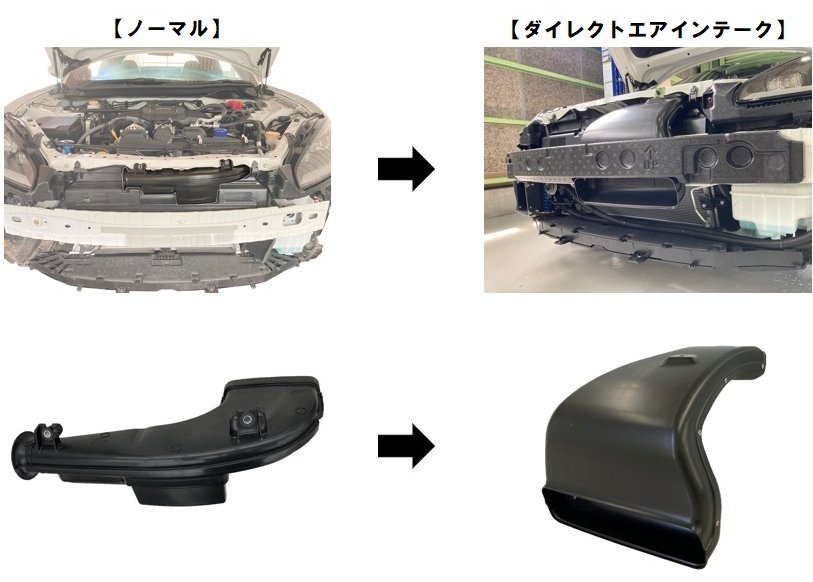 個人宅発送可能 TRUST トラスト ダイレクトエアインテーク TOYOTA トヨタ GR86 ZN8 FA24 (12515002)_画像3