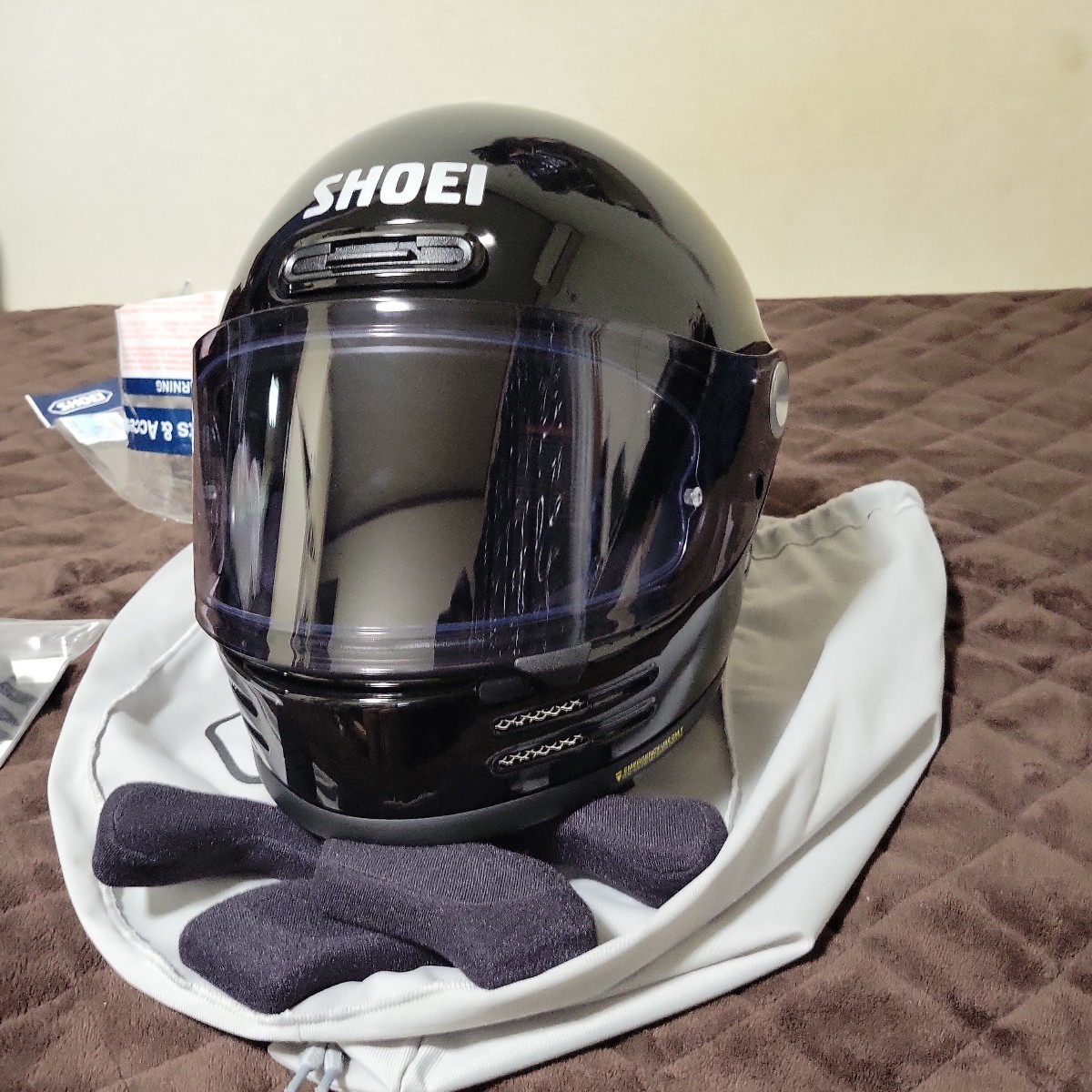 SHOEI Glamster ブラック XLサイズ フルフェイス ヘルメット グラム 
