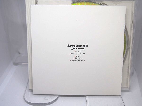 Hi-Fi CAMP Love For All CD ミニアルバム レンタルアップ品 中古_画像6