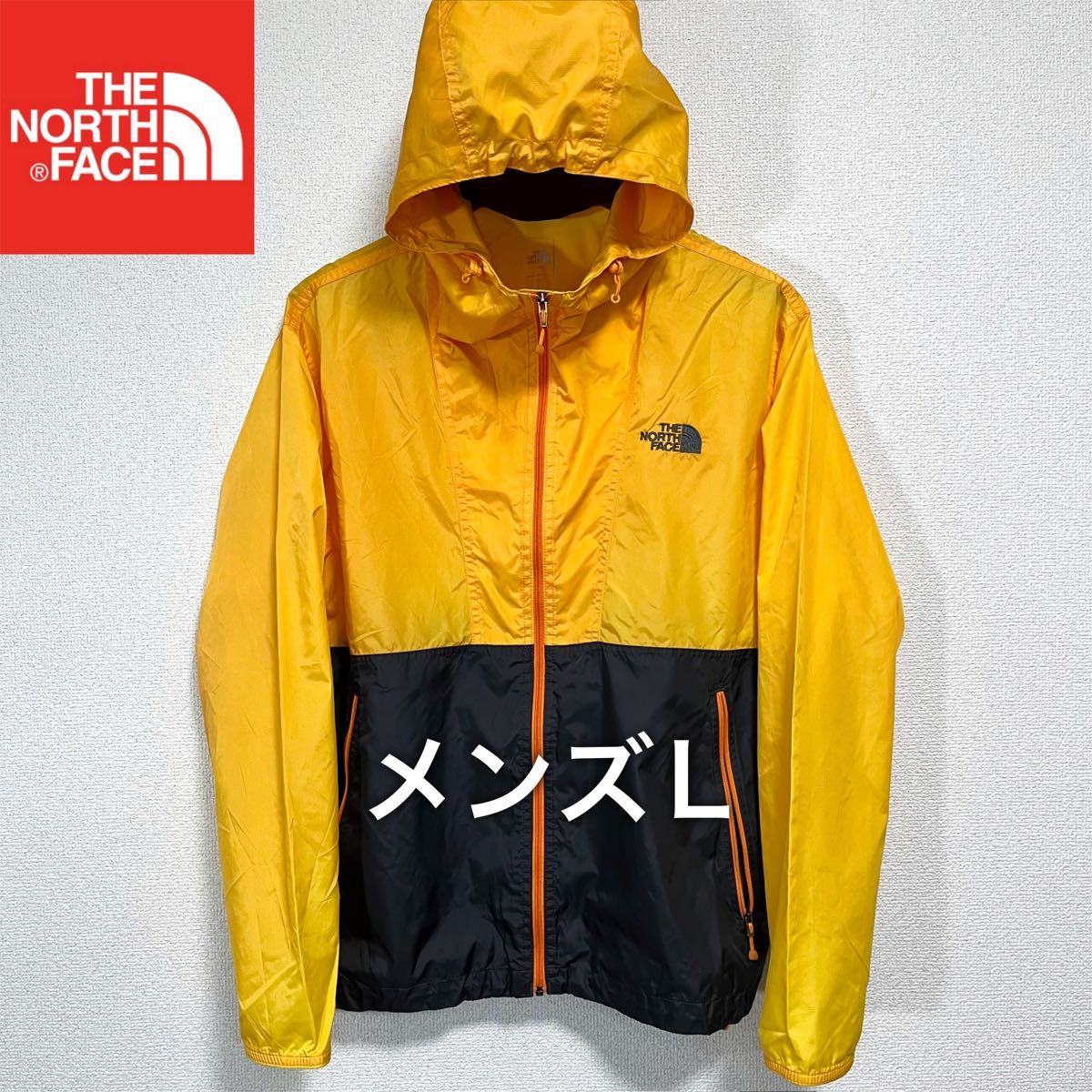 美品人気 ノースフェイス マウンテンパーカー メンズL フード着脱可 軽量 THE NORTH FACE コンパクトジャケット