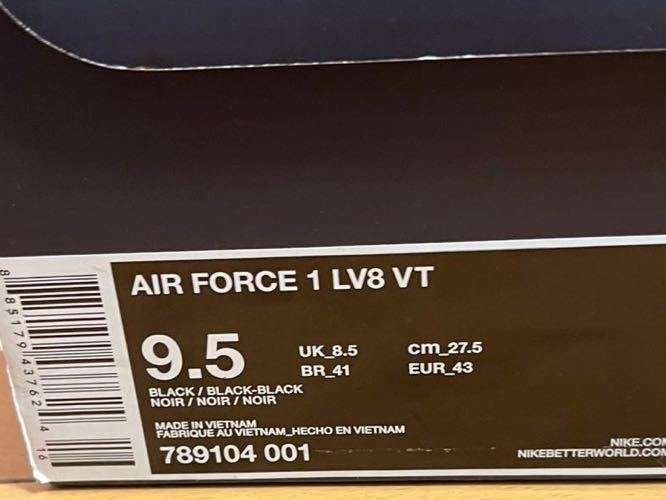 【新品未試着】国内正規品 27.5cm NIKE ナイキ AIR FORCE 1 LV8 VT INDEPENDENCE DAY エアフォースワン スタッズ アメリカ独立記念日モデル_画像7