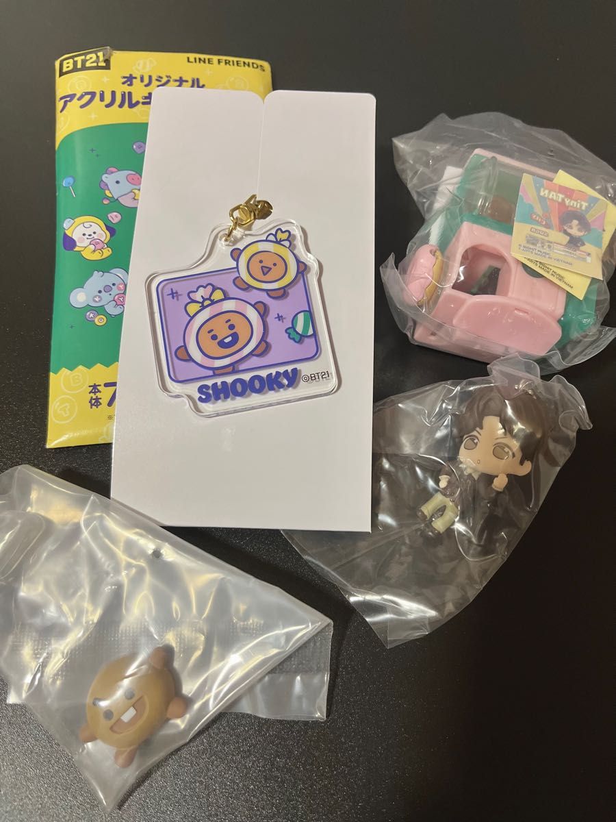 BT21   Shooky シュキTinyTAN  SUGA  シュガ　ユンギ　　セット