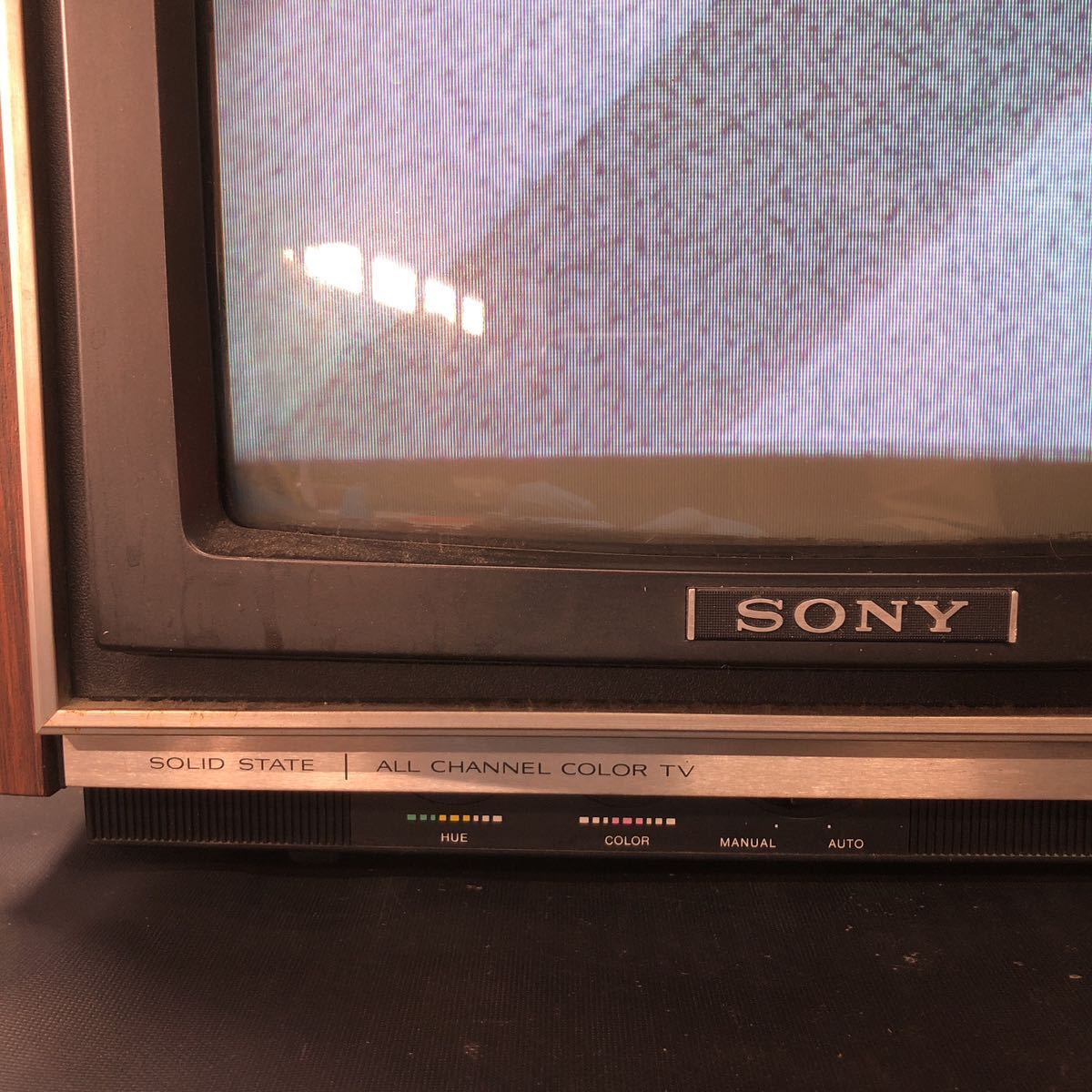 Yahoo!オークション - AI1405 昭和レトロ SONY ブラウン管TV KV Yahoo!オークション - AI1405 昭和レトロ SONY ブラウン管TV KV