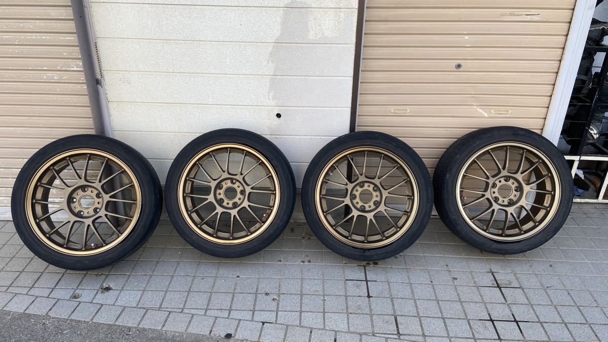 海外輸入】 Racing Volk 【希少】RAYS 4本セット SE37K タイヤ