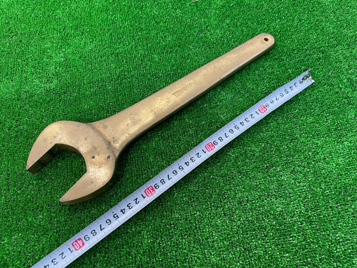 中古良品 【トラスコ TRUSCO】 防爆 片口スパナ 60mm ベリリウム 中古良品 【トラスコ TRUSCO】 防爆 片口スパナ 60mm ベリリウム
