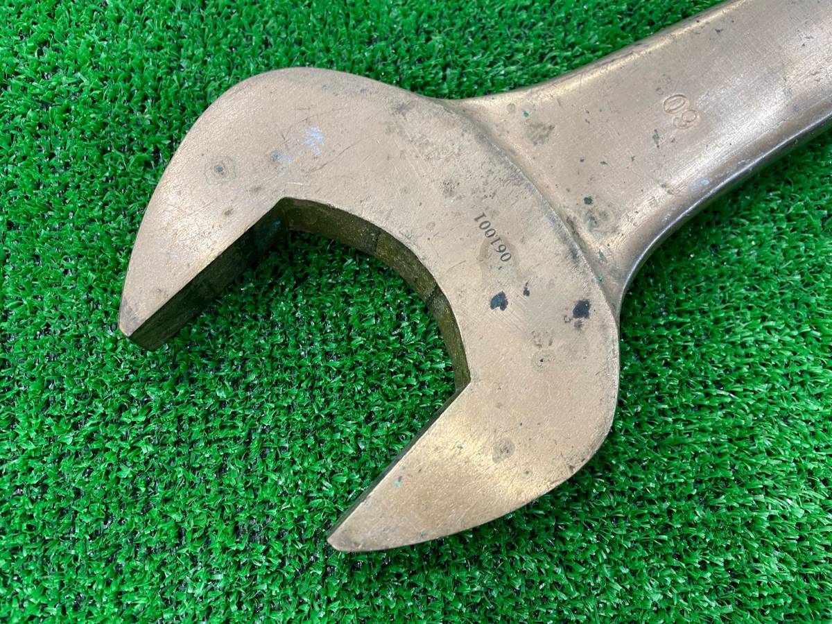 中古良品 【トラスコ TRUSCO】 防爆 片口スパナ 60mm ベリリウム 中古良品 【トラスコ TRUSCO】 防爆 片口スパナ 60mm ベリリウム