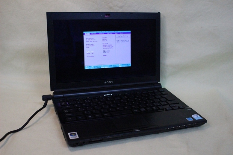 雑誌で紹介された Celeron VGN-TZ50B VAIO SONY 11.1ワイドinchノート