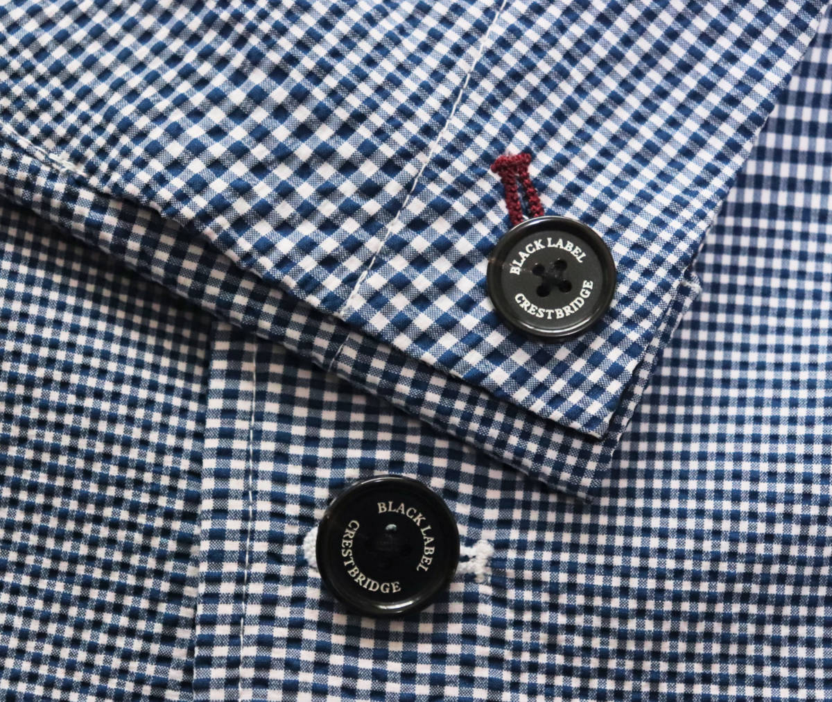 BLACK LABEL CRESTBRIDGE ブラックレーベル》新品 春夏 軽量 チェック