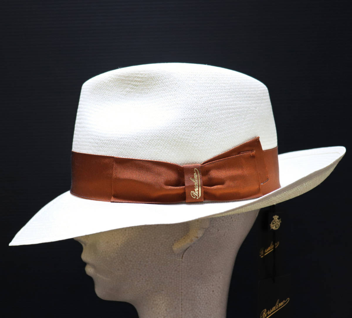 Borsalino ボルサリーノ》新品 定価60,500円 イタリア製 春夏モデル