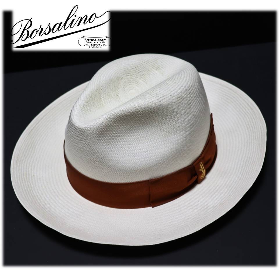 メーカー再生品】 《Borsalino パナマハット ボルサリーノ》新品