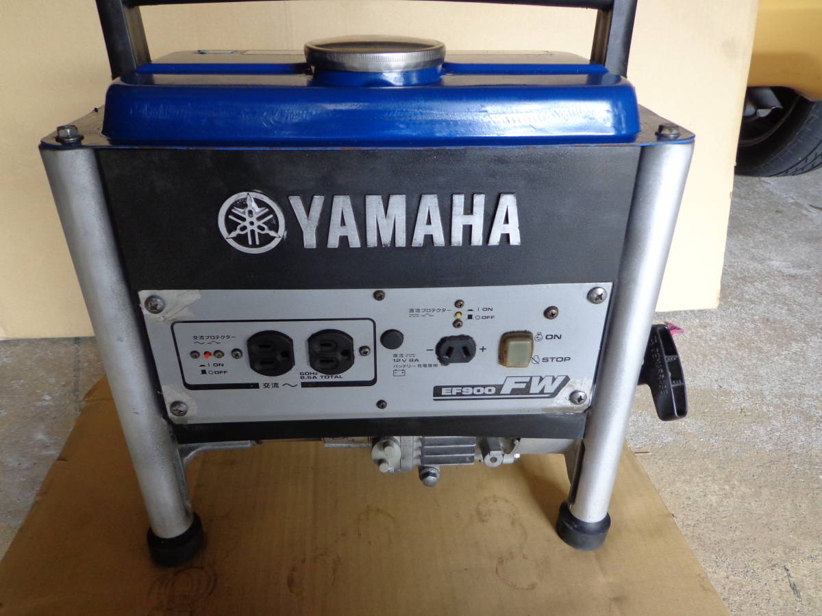 YAMAHA ヤマハ ポータブル発電機 EF900FW 60Hz 4サイクル 中古品 整備
