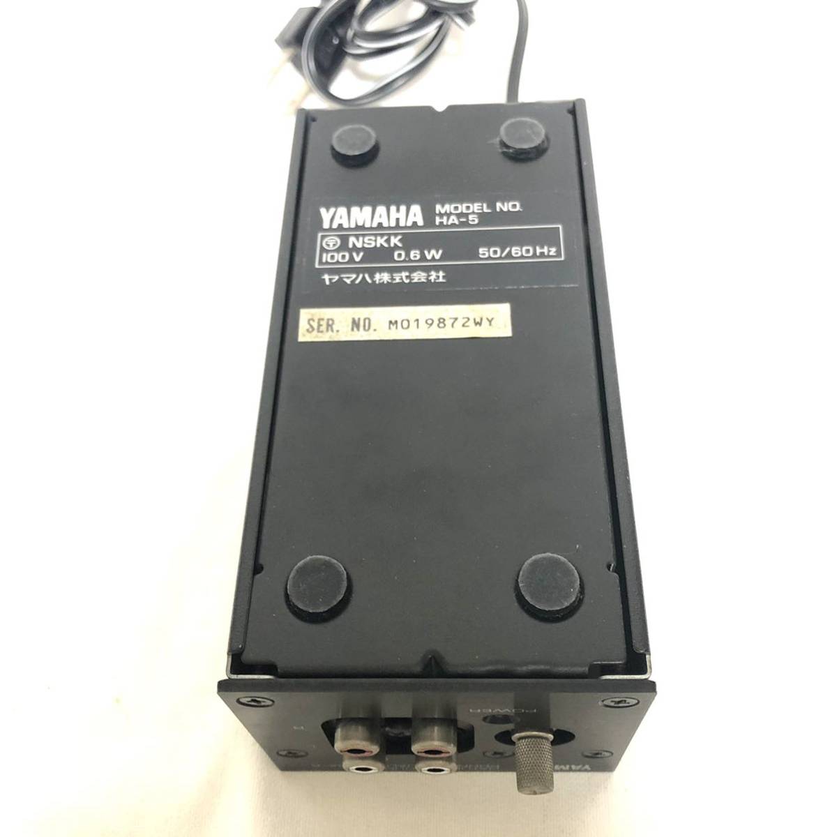 【動作☆送料無料】ヤマハ イコライザーアンプ　HA-5 YAMAHA Phono Equalizer フォノイコライザー_画像7