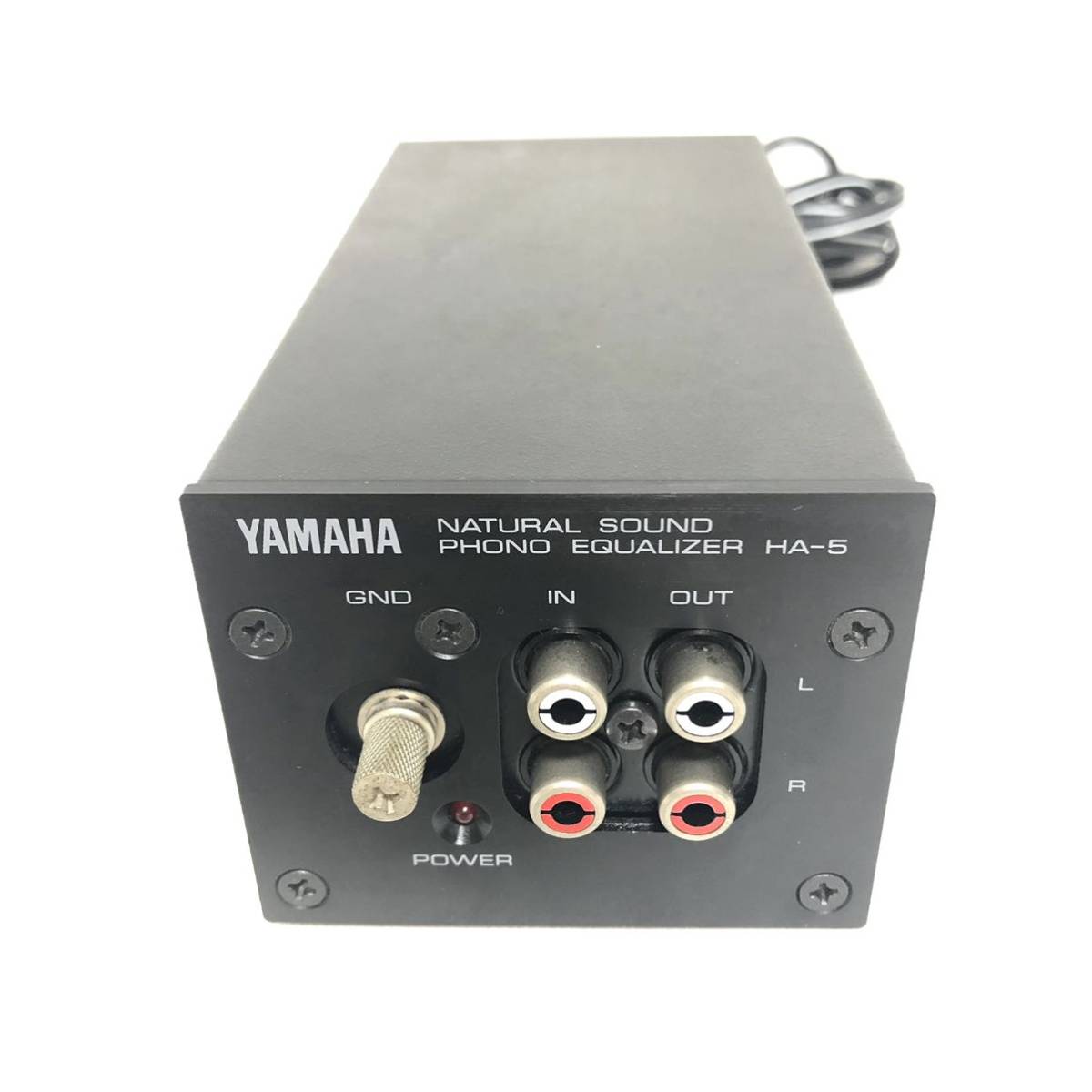 【動作☆送料無料】ヤマハ イコライザーアンプ　HA-5 YAMAHA Phono Equalizer フォノイコライザー_画像1