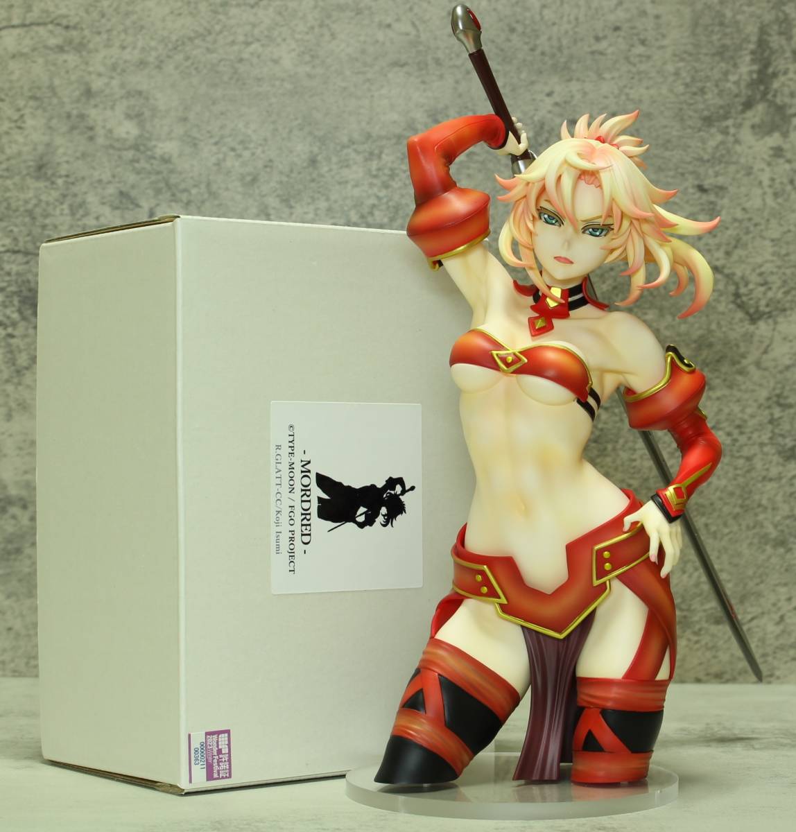 塗装済み完成品 モードレッド R.GLATT-CC Fate FGO ガレージ 塗装済み完成品 モードレッド R.GLATT-CC Fate FGO ガレージ