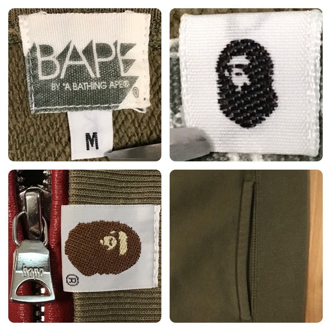 ★激レア★ KAWS CHOMPERS パーカー Mサイズ a bathing ape BAPE full zip hoodie カウズ エイプ ベイプ アベイシングエイプ nigo z75_画像8