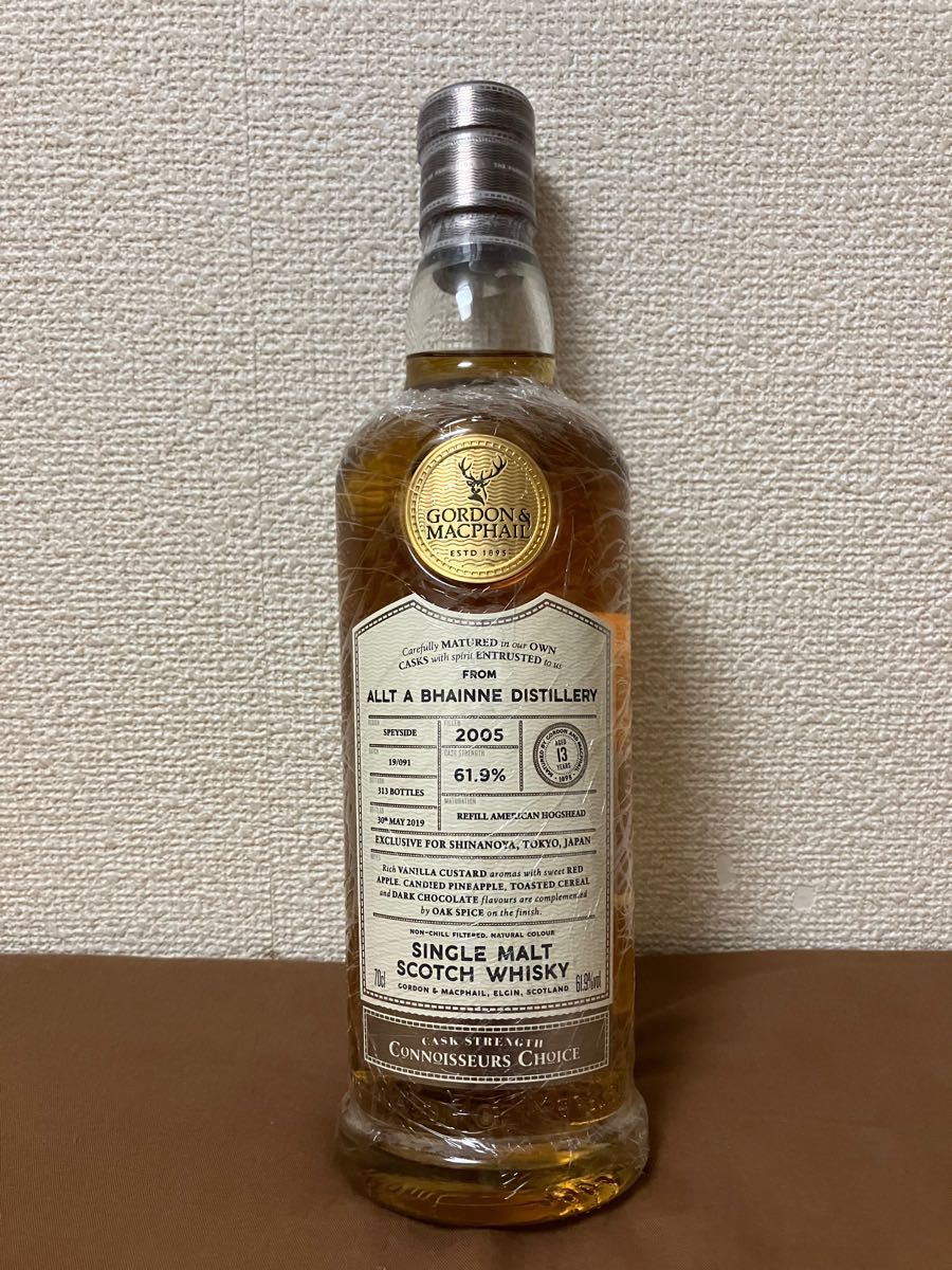 アルタベーン 2005 13年 for 信濃屋 G&M コニサーズチョイス アルタベーン 2005 13年 for 信濃屋 G&M コニサーズチョイス