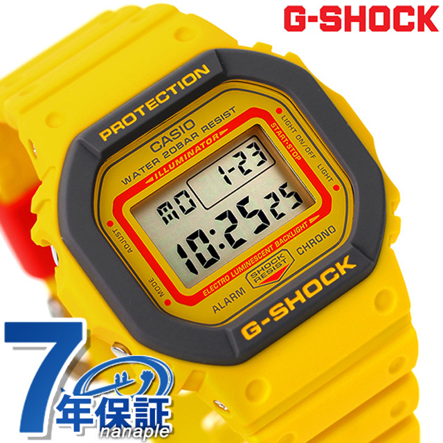 G-SHOCK Gショック クオーツ DW-5610Y-9 5600シリーズ メンズ 腕時計 カシオ casio デジタル イエロー