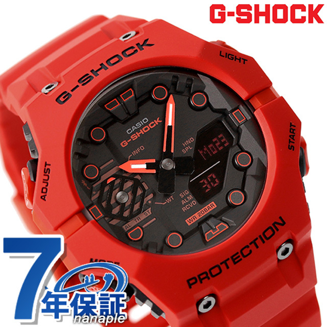 在庫処分大特価!!】 Gショック G-SHOCK クオーツ 黒 レッド ブラック