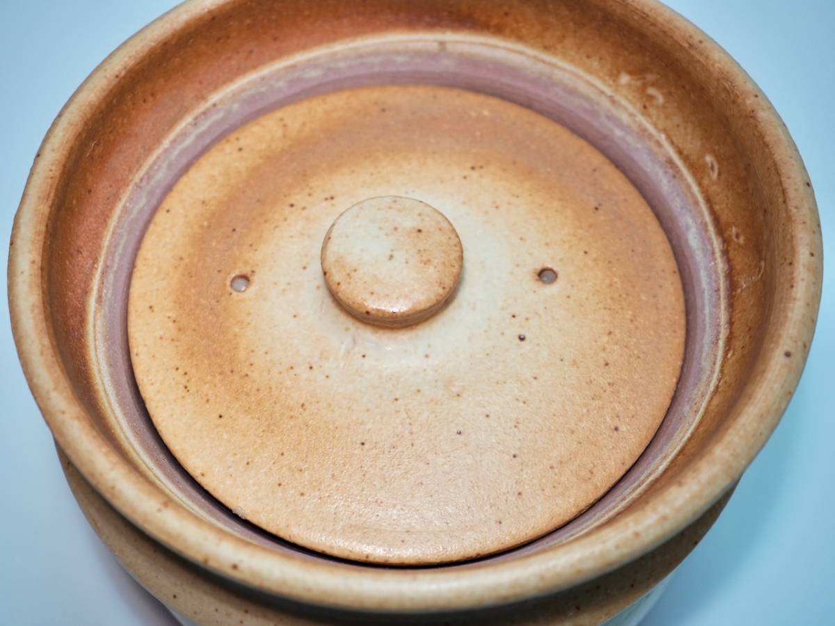 山の工房村 半睡窯謹製炊飯釜 羽釜2合釜(白米1合 2合/玄米 山の工房村 半睡窯謹製炊飯釜 羽釜2合釜(白米1合 2合/玄米