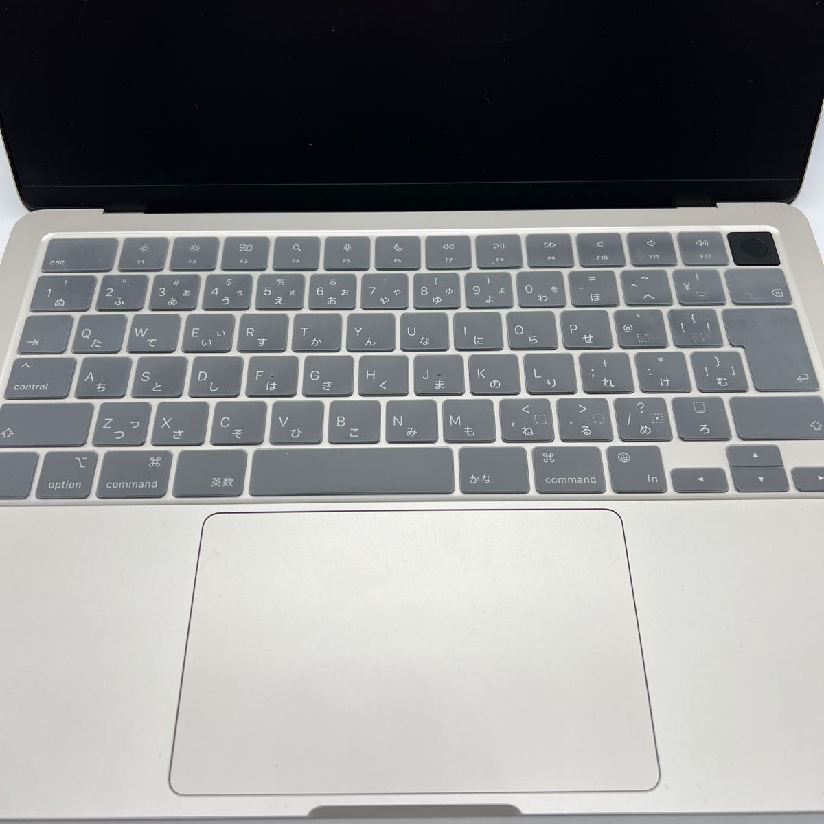 MacBook Air 2022 M2 13.6 シルバー 256GB 8GB フィルム、キーボードカバー付き