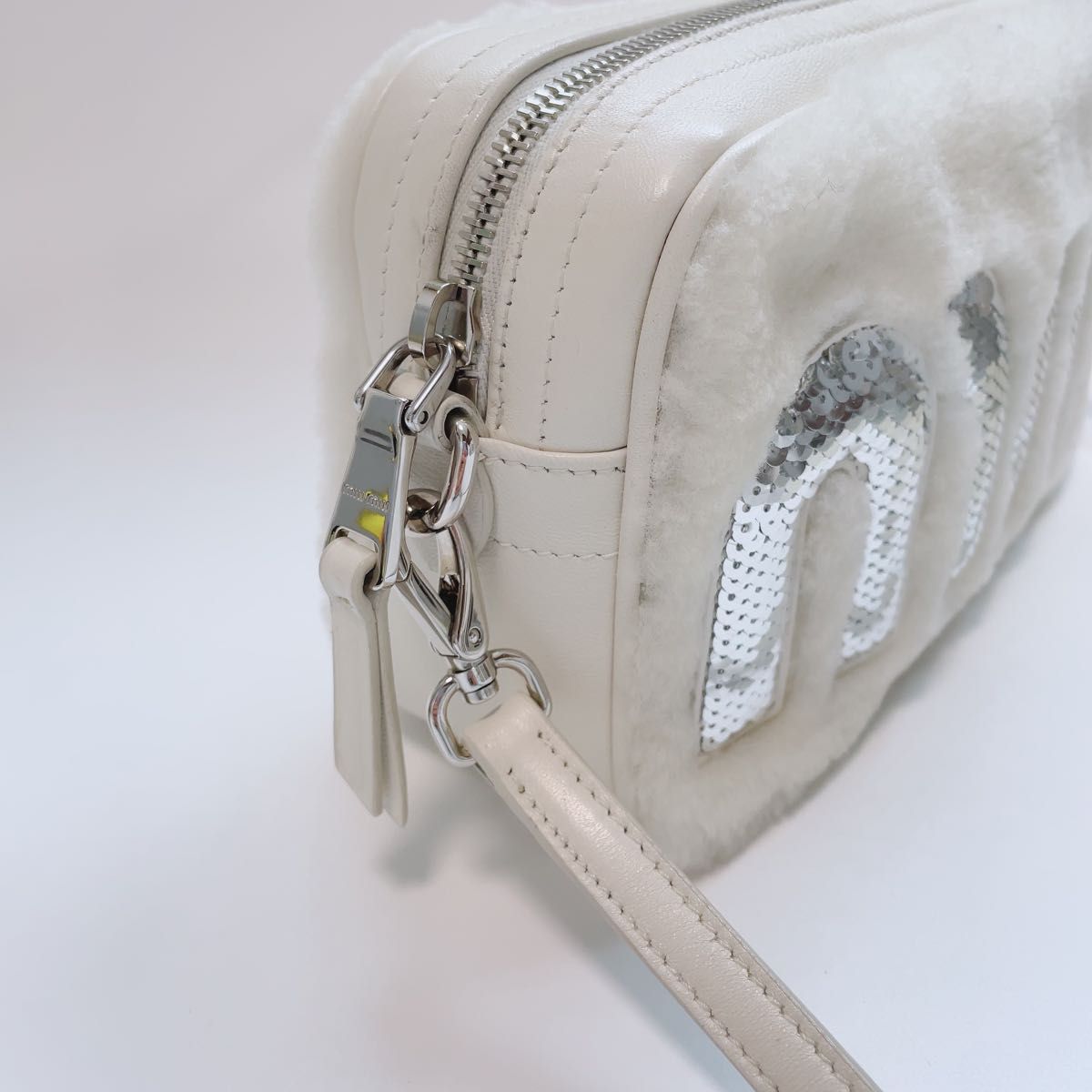 新品同様》miumiu ファーバッグ スパンコール ショルダーバッグ | www