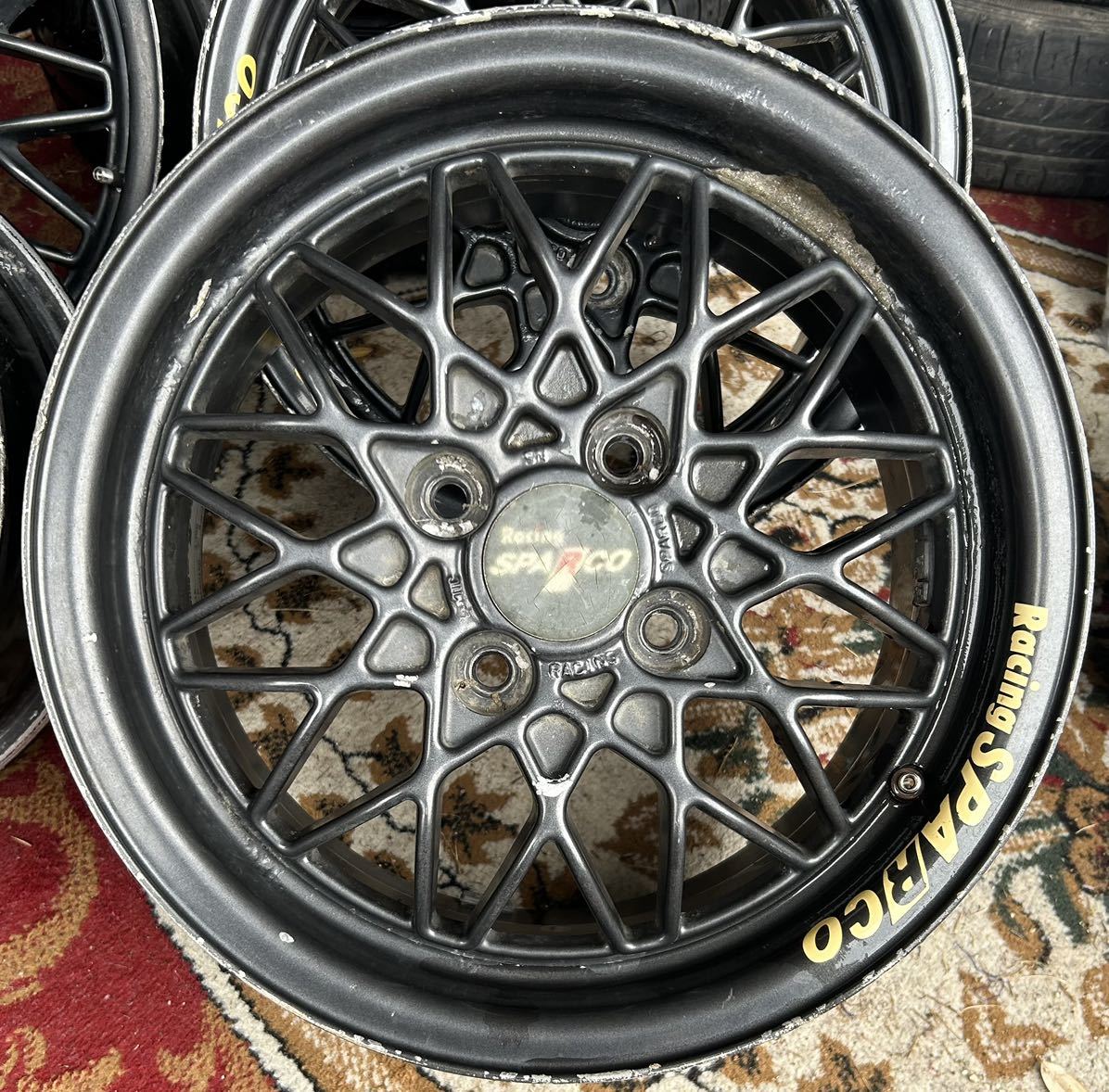 新入荷新入荷レーシングスパルコ当時物4本セット ホイール | blog