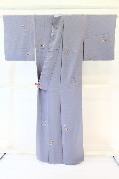 古典 【送料無料】美品 小紋 仕立て上がり 正絹 袷 お洒落 可愛い m